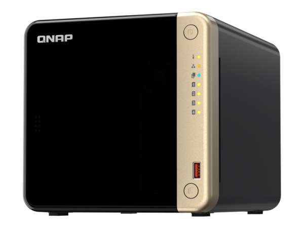 QNAP TS-464 - NAS-Server - 4 Schächte - 32 TB