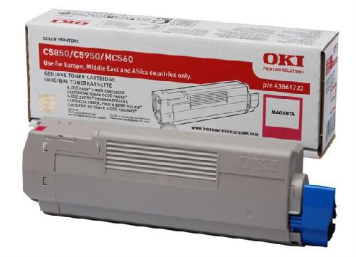 OKI Magenta - Original - Tonerpatrone - für OKI MC560dn, MC560n