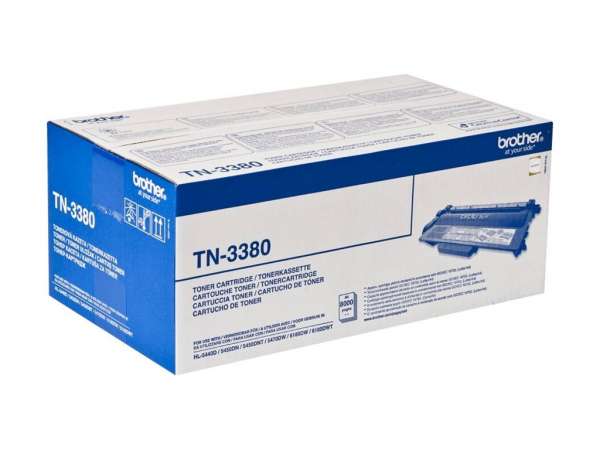 Brother Toner TN3380 8 schwarz - Original - Tonereinheit