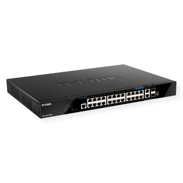 D-Link DGS 1520-28MP - Switch - L3 - Smart - 20 x 10/100/1000 (PoE+)