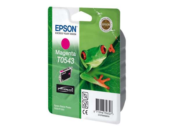 Epson T0543 - 13 ml - Magenta - original - Blisterverpackung