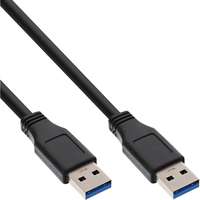 InLine USB 3.2 Gen.1 Kabel - A an A - schwarz - 3m