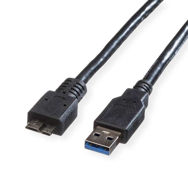 ROLINE USB-Kabel - USB Typ A (M) zu Micro-USB Typ B (M)