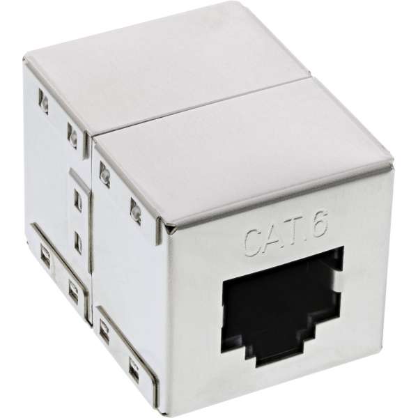 InLine Patchkabelkupplung Cat.6 - 2x RJ45 Buchse - geschirmt