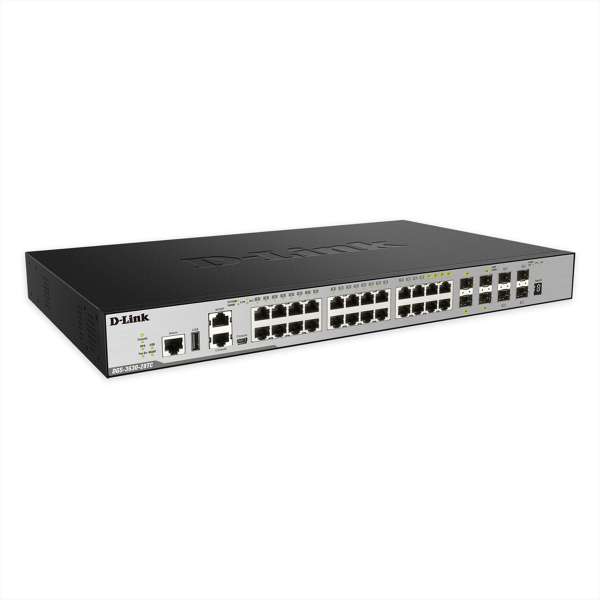 D-Link DGS 3630-28TC - Switch - L3 - managed