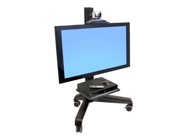 Ergotron Neo-Flex Mobile MediaCenter LD - Wagen - Konstante Krafttechnologie - für LCD-Display - Alu