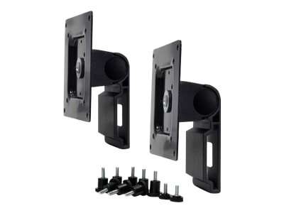 Ergotron Dual Monitor Tilt Pivot Kit - Befestigungskit (2 Drehgelenke, 2 Kabelbinder, Schrauben)