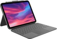 Logitech Combo Touch - Tastatur und Foliohülle - mit Trackpad - hintergrundbeleuchtet - Apple Smart