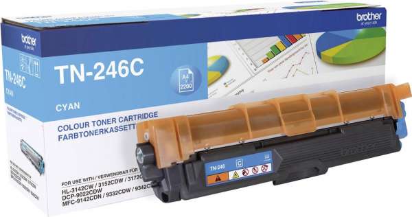 Brother TN246C - Cyan - original - Tonerpatrone