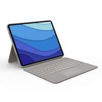 Logitech Combo Touch - Tastatur und Foliohülle - mit Trackpad - hintergrundbeleuchtet - Apple Smart