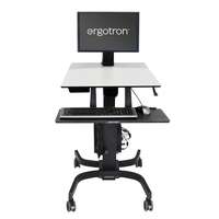 Ergotron WorkFit-C Single LD - Sitz-/Steh-Arbeitsplatz