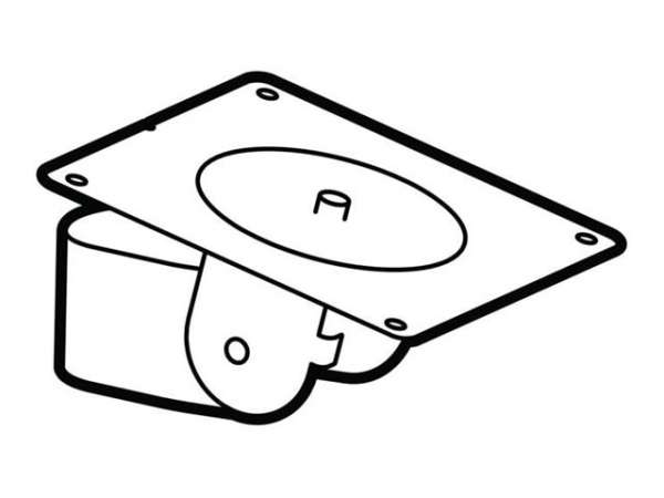 Ergotron LX Pro - Befestigungskit (Displaydrehpunkt, Befestigungsmaterialien) - für Flachbildschirm