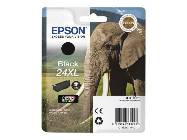 Epson 24XL - 10 ml - XL - Schwarz - original
