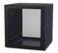 APC NetShelter WX AR112 - Gehäuse - geeignet für Wandmontage - Schwarz - 12U - 48.3 cm (19")
