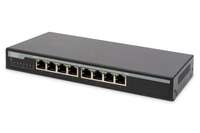 DIGITUS 8-Port Gigabit Netzwerkswitch, Desktop, unmanaged