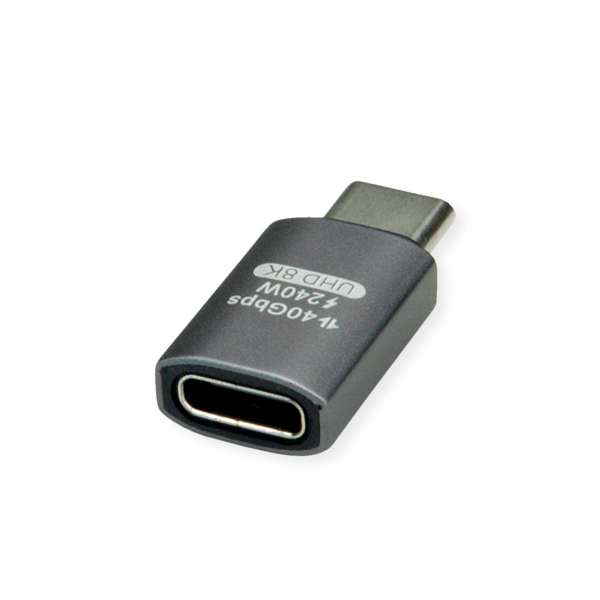 ROLINE USB-Adapter - 24 pin USB-C (M) zu 24 pin USB-C (W)