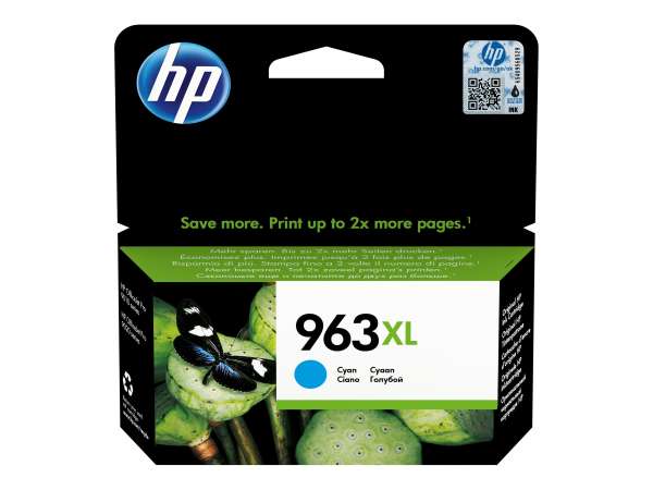 HP Tinte 3JA27AE 963XL XL Cyan - Original - Tintenpatrone