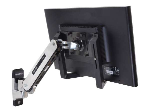 Ergotron Montagekomponente (Griff, Anschlussplatte) - für LCD-Display - Schwarz - Bildschirmgröße: b