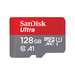 SanDisk Ultra - Flash-Speicherkarte (microSDXC-an-SD-Adapter