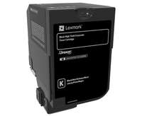 Lexmark Hohe Ergiebigkeit - Schwarz - original