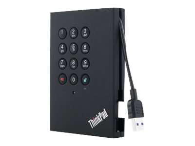 Lenovo ThinkPad USB 3.0 Secure - Festplatte - 2 TB - extern (tragbar)