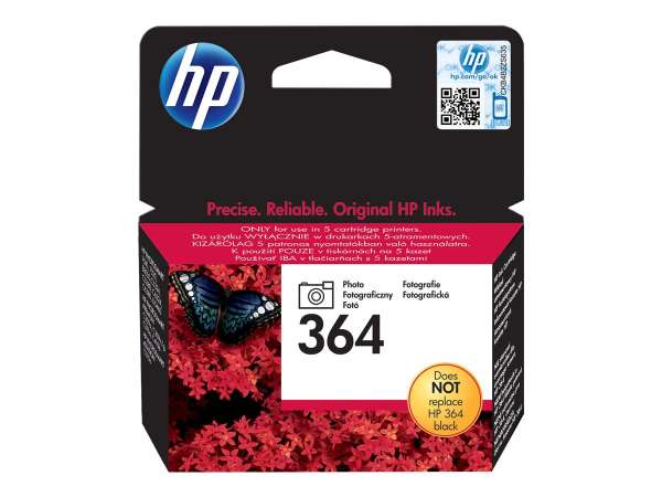 HP Cartridge NO 364 Black - Original - Tintenpatrone