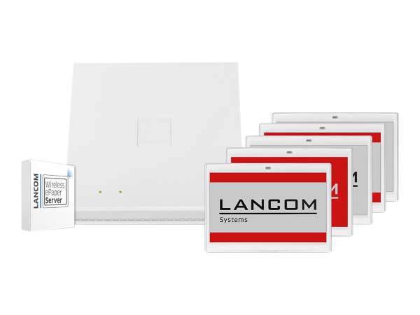 Lancom Wireless ePaper Room Signage WDG-3 Set