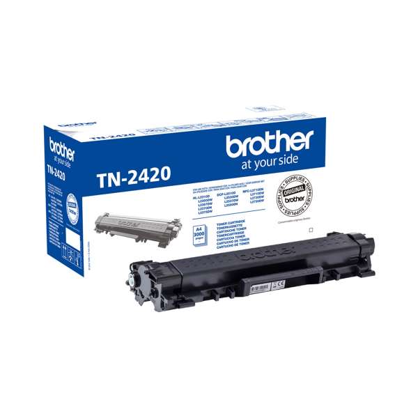 Brother TN2420 - Hohe Ergiebigkeit - Schwarz