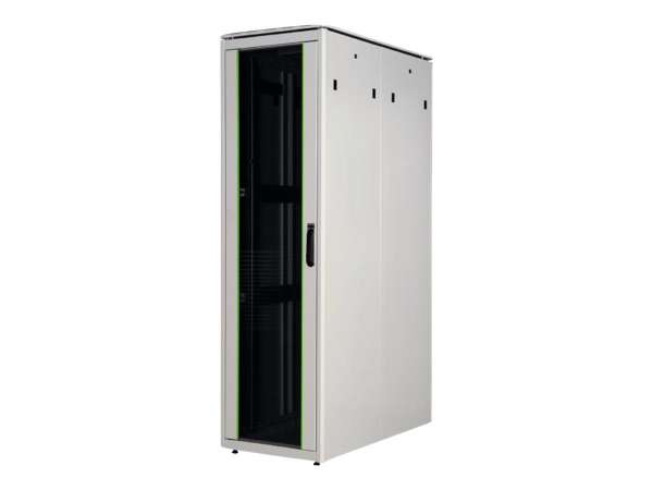 DIGITUS Professional Unique DN-19 47U-6/12-1 - Schrank Netzwerkschrank - Grau, RAL 7035 - 47U - 48.3
