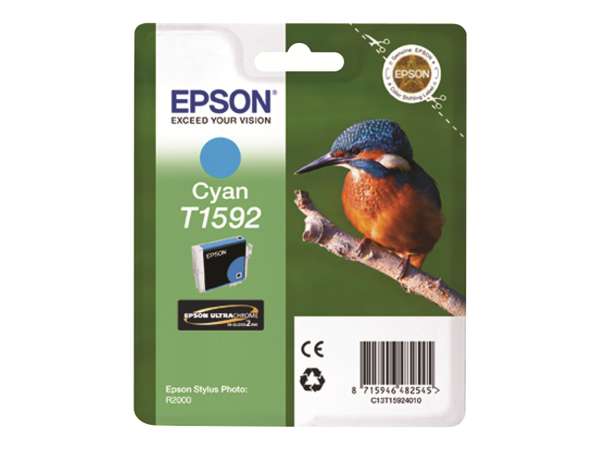 Epson T1592 - 17 ml - Cyan - original - Blisterverpackung